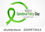 world cerebral palsy day is... | Shutterstock .eps vector #2034973412