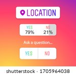 location icon  sign  sticker... | Shutterstock .eps vector #1705964038