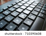 Desktop Keyboard Close Up High Quality 
