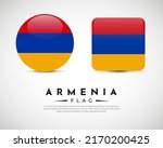 realistic armenia flag icon... | Shutterstock .eps vector #2170200425