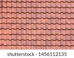 
Roof background in new red tiles