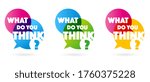 what do you think   on speech... | Shutterstock .eps vector #1760375228