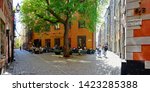 Small photo of Stockholm Sweden - May 25 2013: "Branda tomten" in the old town of Stockholm