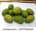Small photo of Mango glib put on a white background