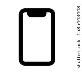 device setting glyph icon... | Shutterstock . vector #1585443448