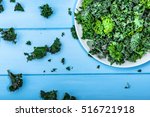 Green Vegetable  Leaves Of Kale ...