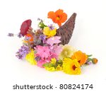 Cornucopia Of Garden Flowers
