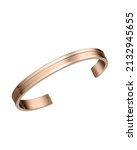 Beautiful gold bracelet on a...
