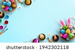 easter poster background... | Shutterstock .eps vector #1942302118