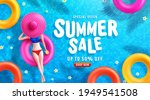 summer sale poster and banner... | Shutterstock .eps vector #1949541508