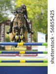 Small photo of PORTIMAO, PORTUGAL - JUNE 13: Participant in action at International Show Jumping CS4 Portimao , Portugal,June 13, 2010 in Portimao.