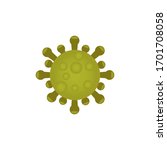 virus corona vector... | Shutterstock .eps vector #1701708058