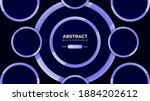 modern abstract geometric... | Shutterstock .eps vector #1884202612