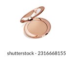 Compact make up powder isolated ...