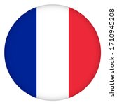 flag of france round icon ... | Shutterstock .eps vector #1710945208
