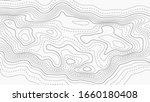 topographic map background.... | Shutterstock .eps vector #1660180408