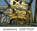 Old Steel Bridge In Sacramento  ...