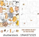 find hidden object in picture | Shutterstock .eps vector #1964371525