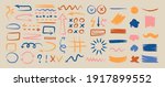 abstract arrows and shapes ... | Shutterstock .eps vector #1917899552