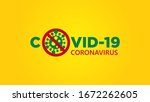 stop covid 19 sign   symbol ... | Shutterstock .eps vector #1672262605
