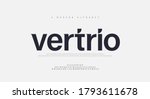 abstract modern urban alphabet... | Shutterstock .eps vector #1793611678