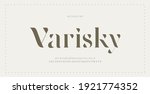 elegant modern alphabet letters ... | Shutterstock .eps vector #1921774352