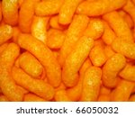Fried Cheese Puffs Background...