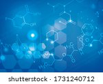 abstract blue background of... | Shutterstock .eps vector #1731240712