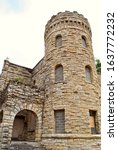 Small photo of Kansas City Workhouse is an abandoned prison which was built to look like a medieval era castle. It was built by the first prisoners who mined the limestone for the building. It is now vacant.