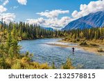 Kathleen River  Yukon Territory ...