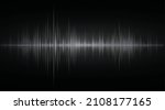 sound waves oscillating dark... | Shutterstock .eps vector #2108177165