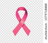 emblem of breast cancer. image... | Shutterstock .eps vector #1575718888
