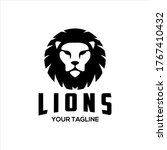 Animal Lion Vector Icon Logo...