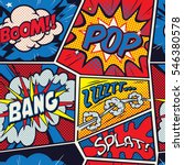 Retro Pop Art Comic Shout...