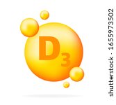 vitamin d3. niacin vitamin drop ... | Shutterstock .eps vector #1655973502