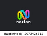 Letter N Logo Design Vector...