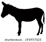 Vector File Of Donkey