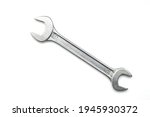 Wrench isolated on white...