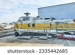 Small photo of CHINO, CALIFORNIA, USA - JANUARY 18 2020: Sikorsky S-58B (military helicopter) in the Yanks Air Museum