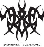 vector symbol  ornament  tattoo.... | Shutterstock .eps vector #1937640952