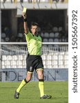 Small photo of Ascoli Piceno, Italy, September 14 2019 REFEREE OF THE MATCH SIG. RAPUANO ANTONIO (RIMINI) during Ascoli Vs Livorno Italian Soccer Serie B Men Championship