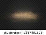 vector sandy dust cloud. clouds ... | Shutterstock .eps vector #1967551525