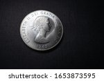 Obverse Side A 1965 Crown Coin...