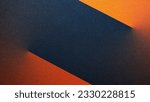 Small photo of Black dark blue gray copper red brown burnt orange gold yellow abstract background. Color gradient ombre. Geometric shape. Stripe line angle. Rough noise grungy grain texture. Design. Template. Shine