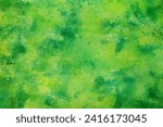 Small photo of Green yellow lime abstract watercolor pattern. Color. Artistic background for design. Daub, stain, splash, mix, water, paint, liquid. Grunge. Spring summer greenery bloom. Bright shades.