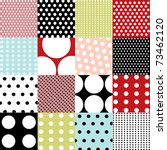Polka Dots & Stripes Background Free Stock Photo - Public Domain Pictures