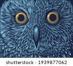 Owl Portrait. Art Detailed...