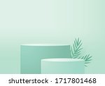 background vector 3d green... | Shutterstock .eps vector #1717801468