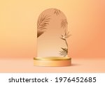 3d orange palm render for... | Shutterstock .eps vector #1976452685