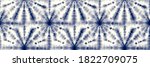 tie dye blue swirl background.... | Shutterstock . vector #1822709075